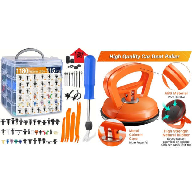 925pcs-1295Pcs Car Retainer Clips & Fastener Remover（limited-time discount）