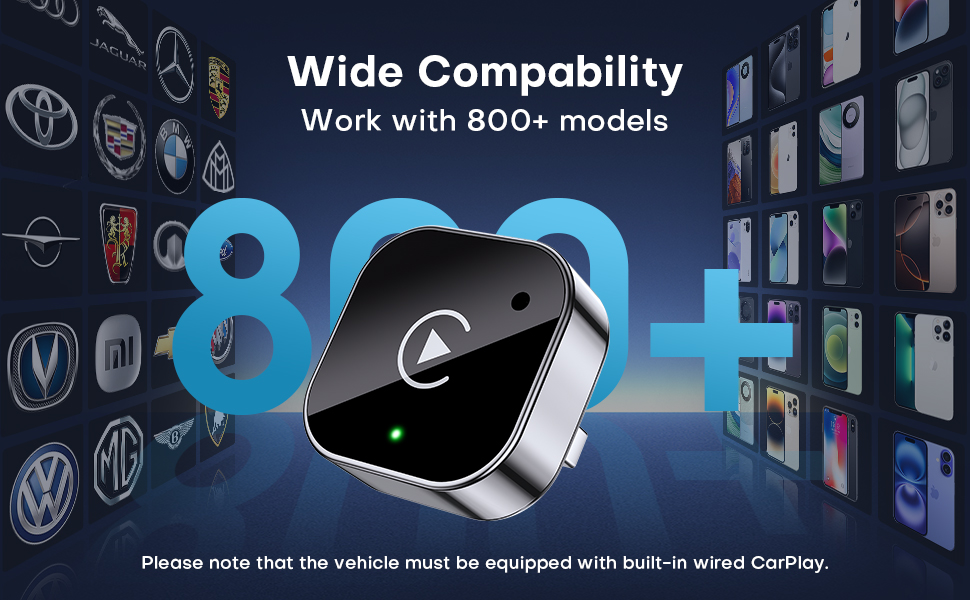 wireless CarPlay dongle