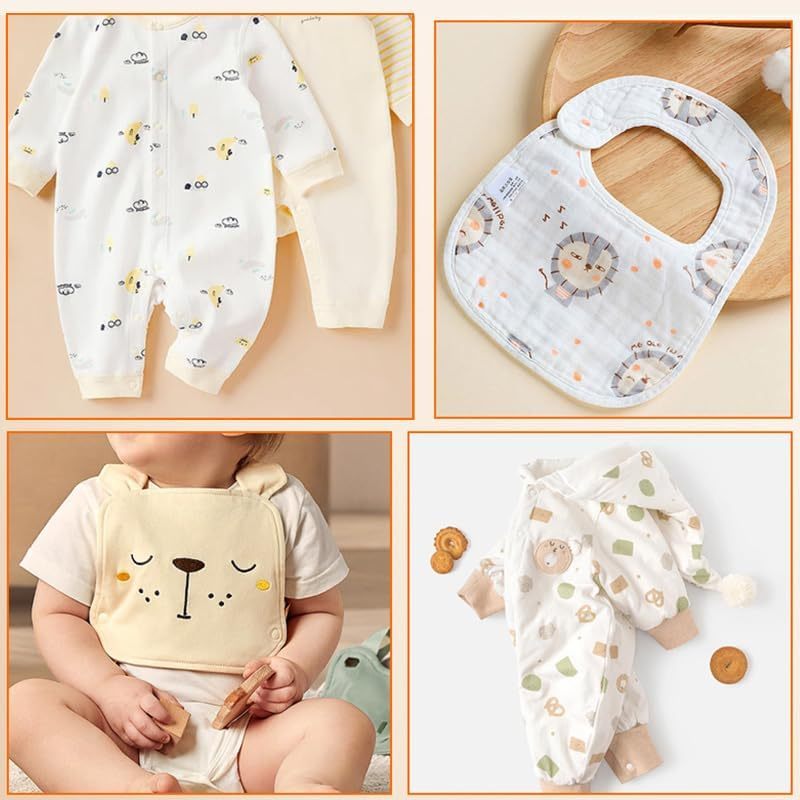 100 Sets Metal Snaps Buttons with Fastener Pliers Press Tool Kit 