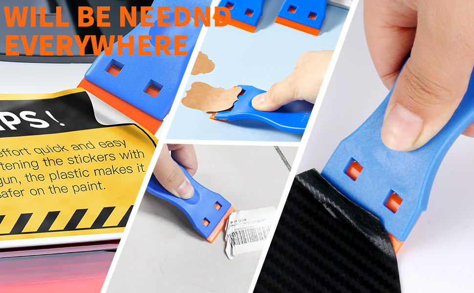 Plastic Razor Blade Scraper Tool