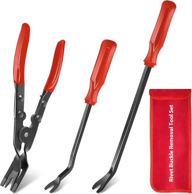 3 Pcs Auto Clip Pliers Set and Fastener Remover