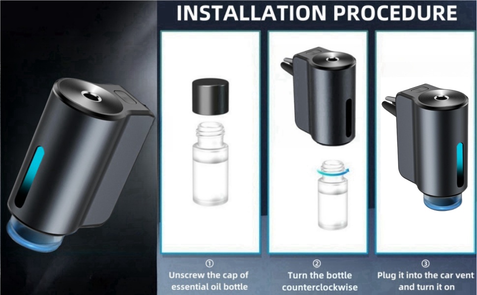 smart car air freshener diffuser