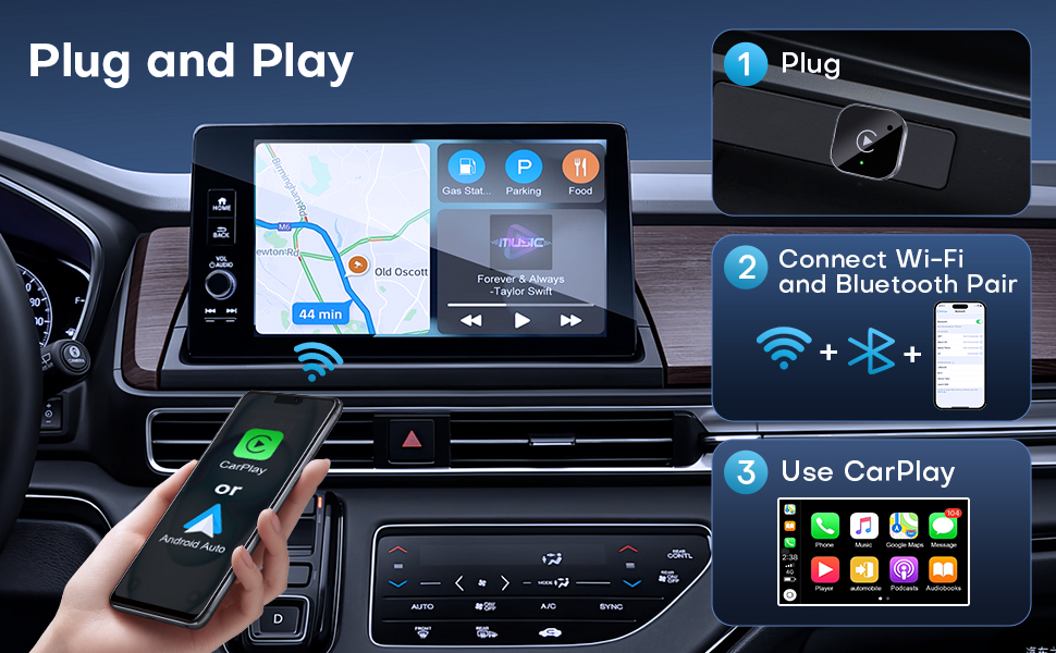 CarPlay wireless dongle