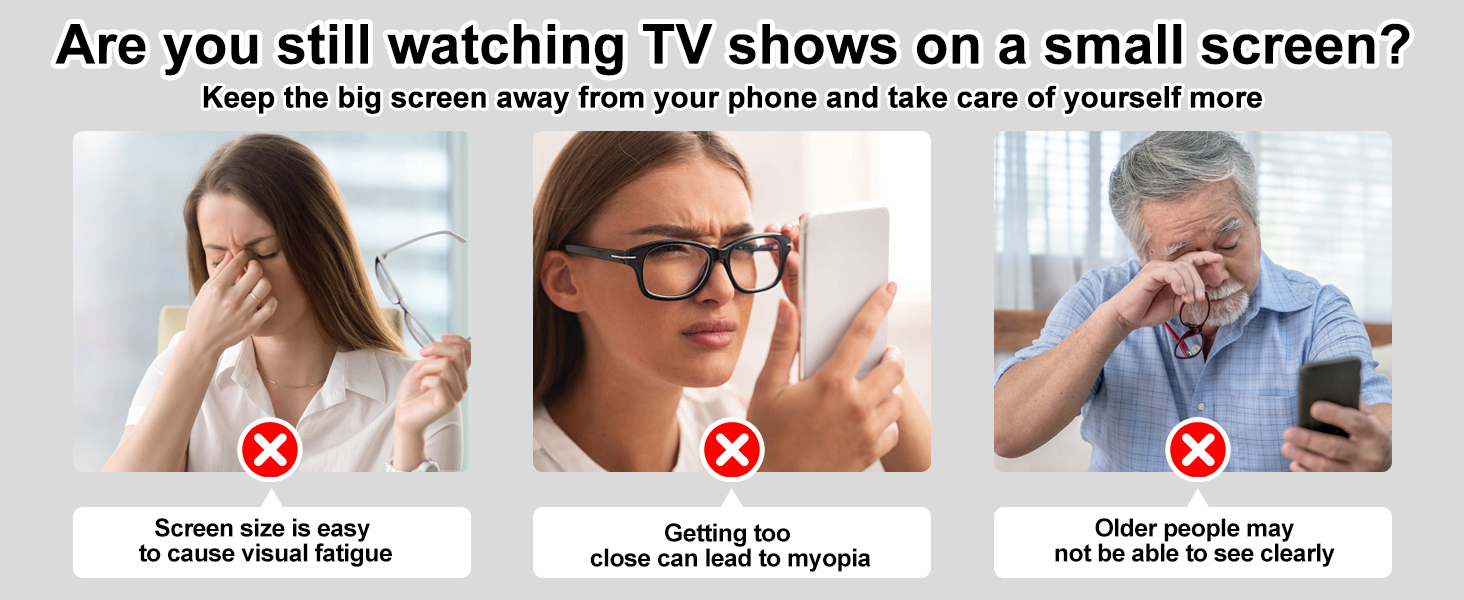 Screen Magnifier for Cell Phone