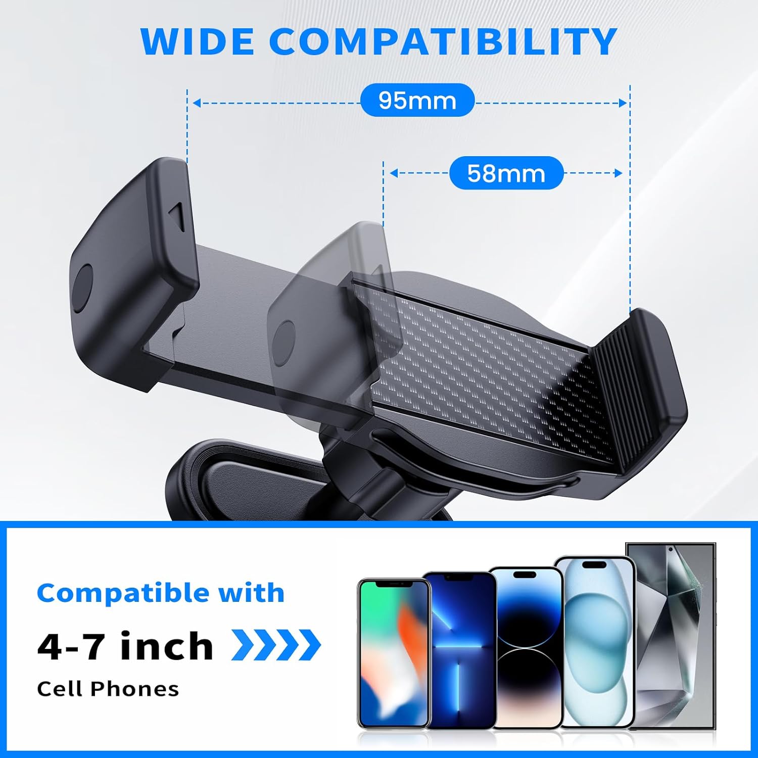 Magnetic Phone Holder for Gym - 360 °  