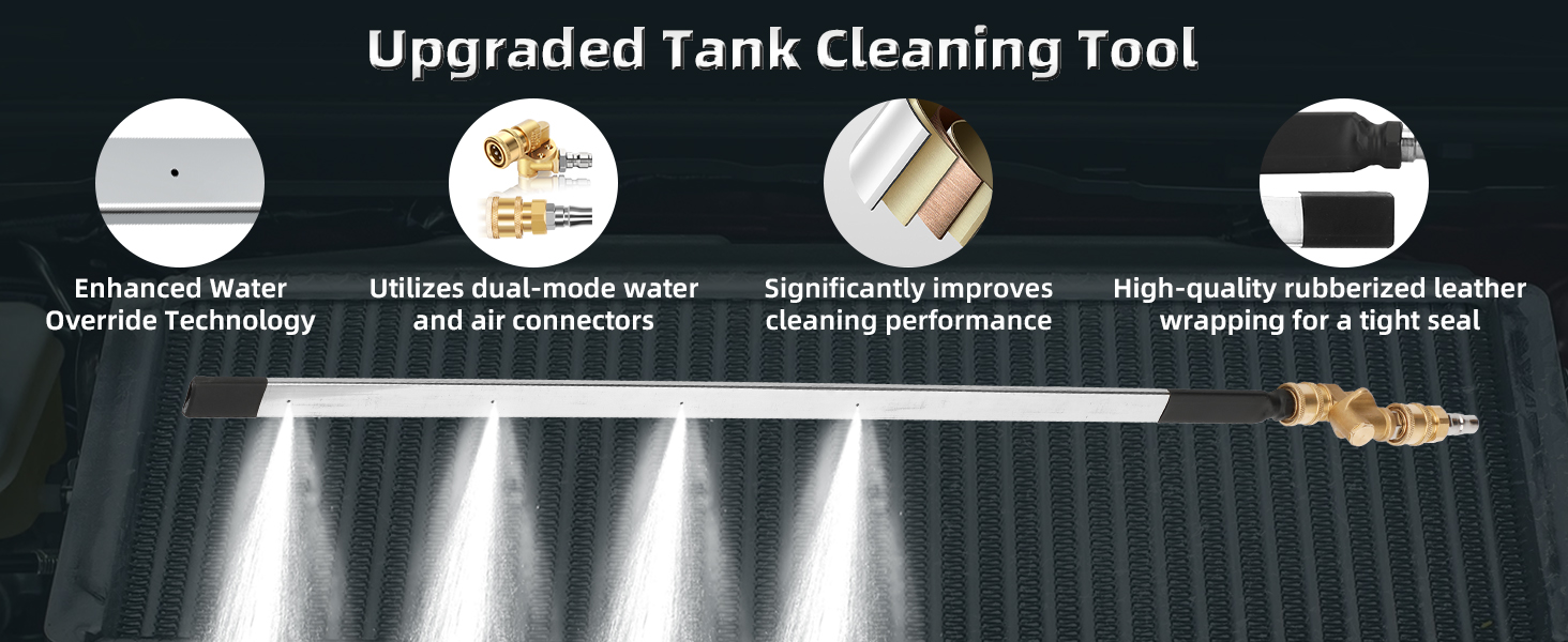 radiator cleaner wand