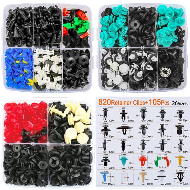 925pcs-1295Pcs Car Retainer Clips & Fastener Remover（limited-time discount）
