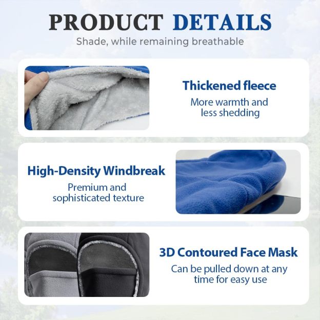 Ski Mask for Men Women