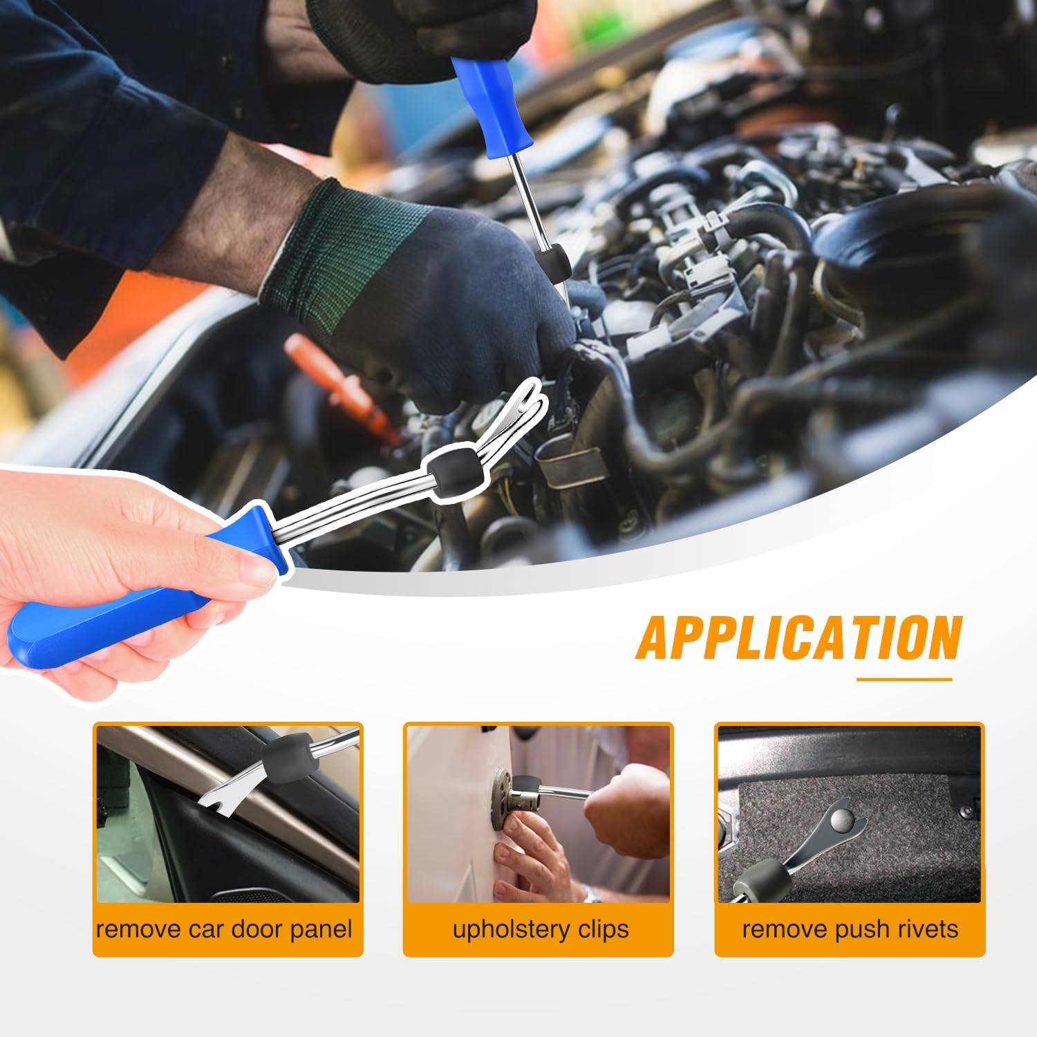 925pcs-1295Pcs Car Retainer Clips & Fastener Remover（limited-time discount）