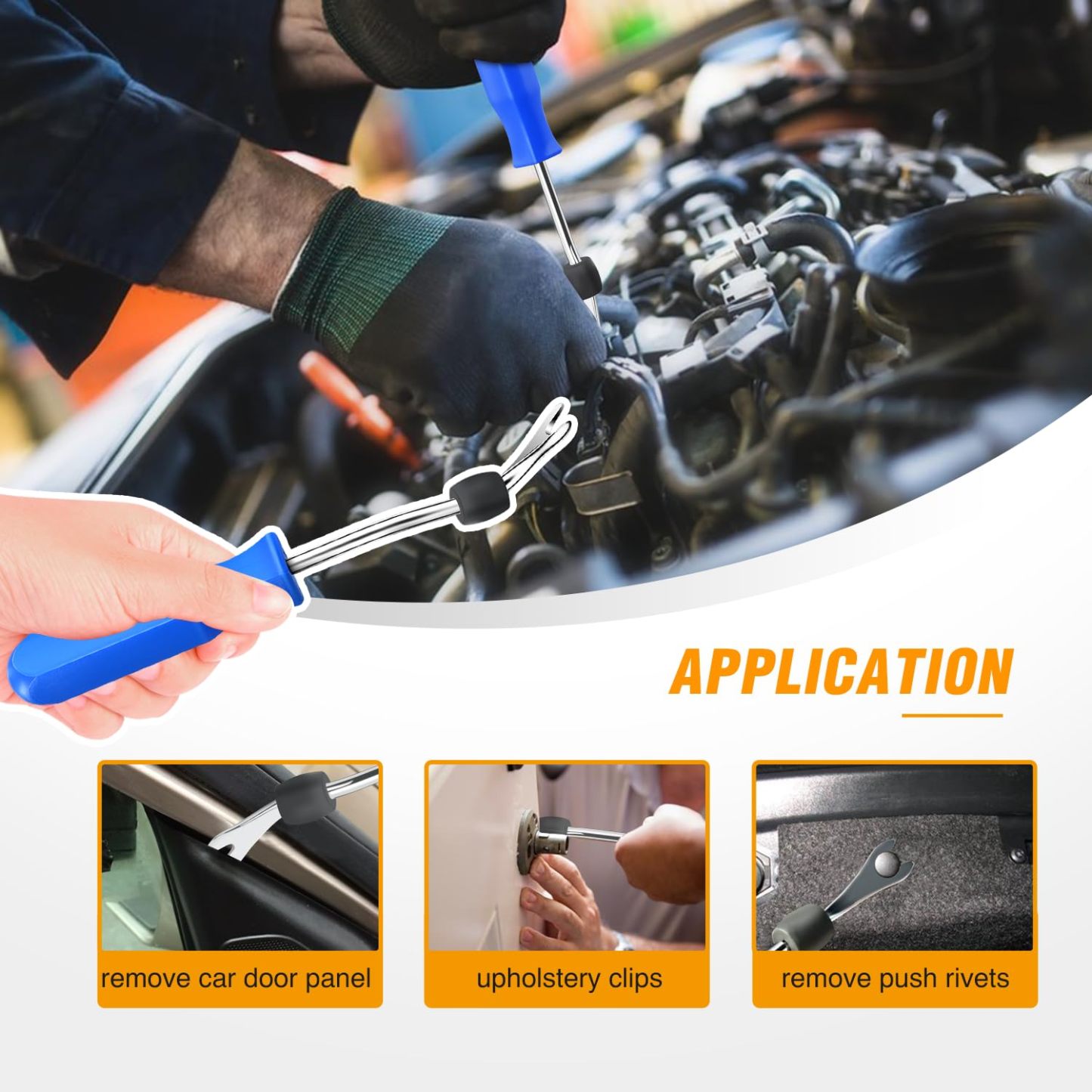 925pcs-1295Pcs Car Retainer Clips & Fastener Remover（limited-time discount）