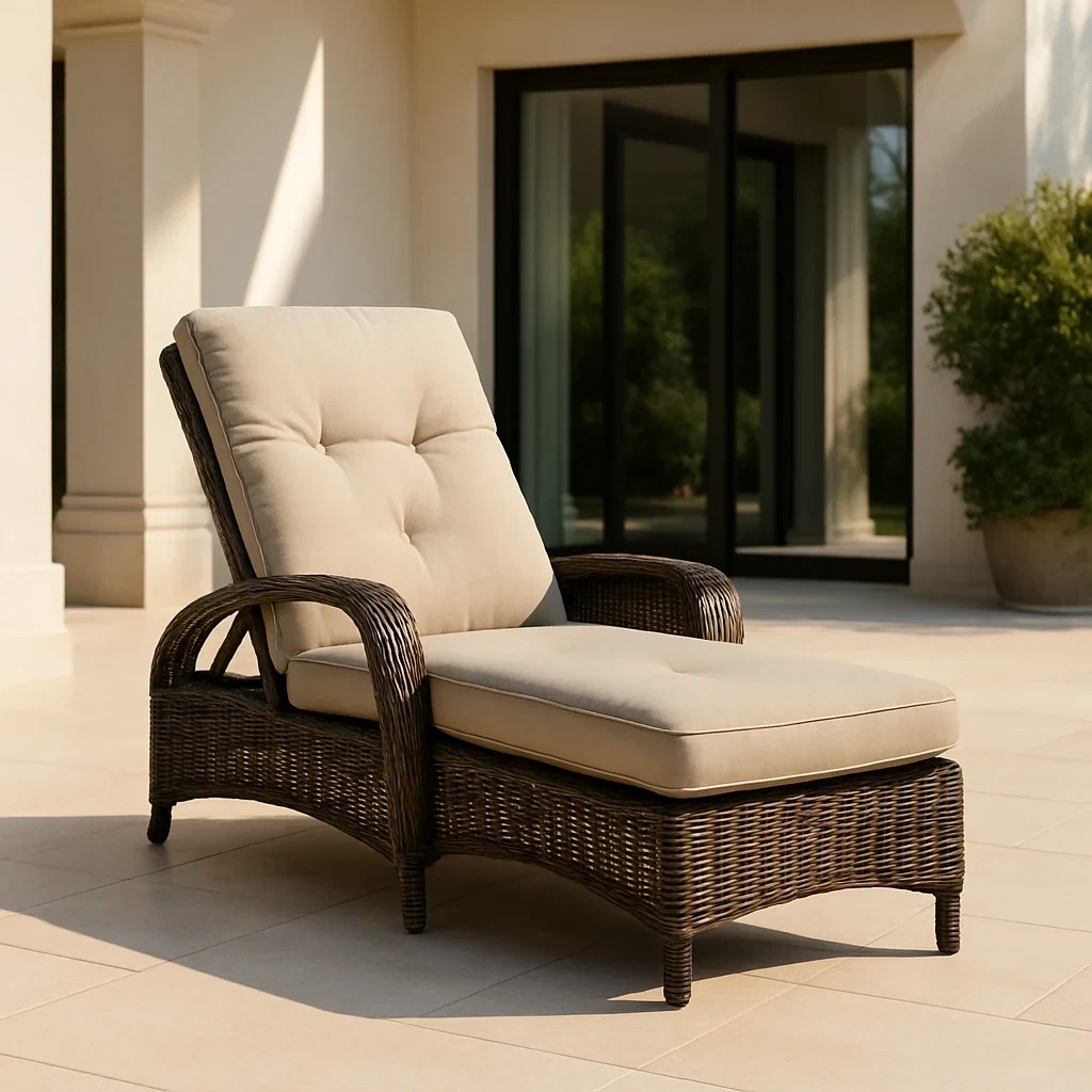 Salon de jardin,Chaises longues d'extérieur - Meupitv