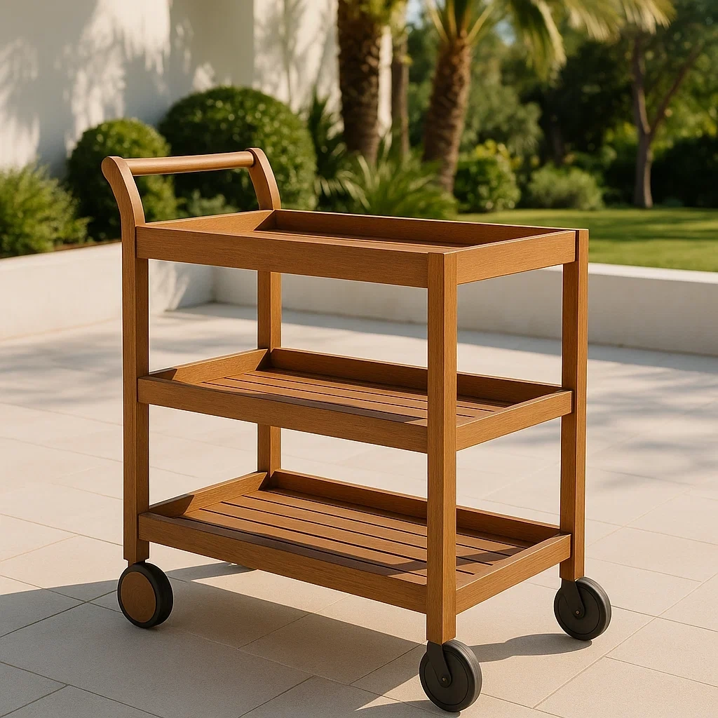 Salon de jardin,Chariots de bar d'extérieur - Meupitv