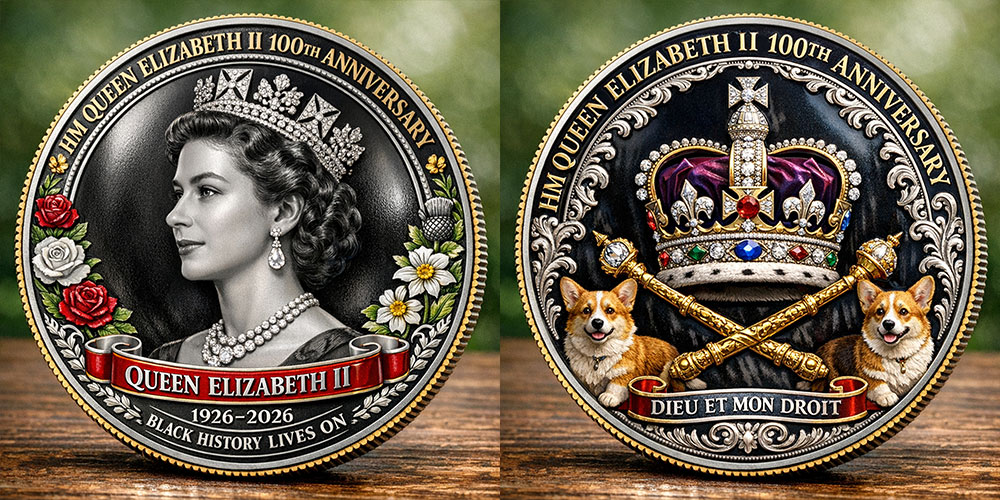 Queen Elizabeth II 100th Anniversary Commemorative Coin