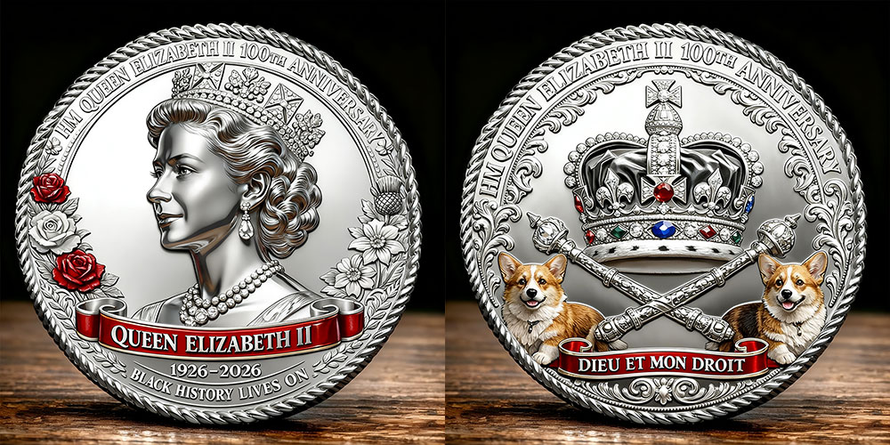 Queen Elizabeth II 100th Anniversary Commemorative Coin