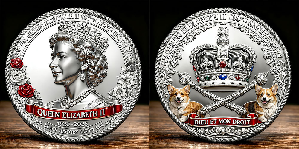 Queen Elizabeth II 100th Anniversary Commemorative Coin