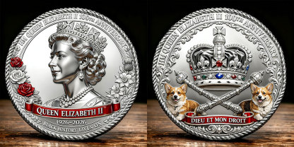Queen Elizabeth II 100th Anniversary Commemorative Coin
