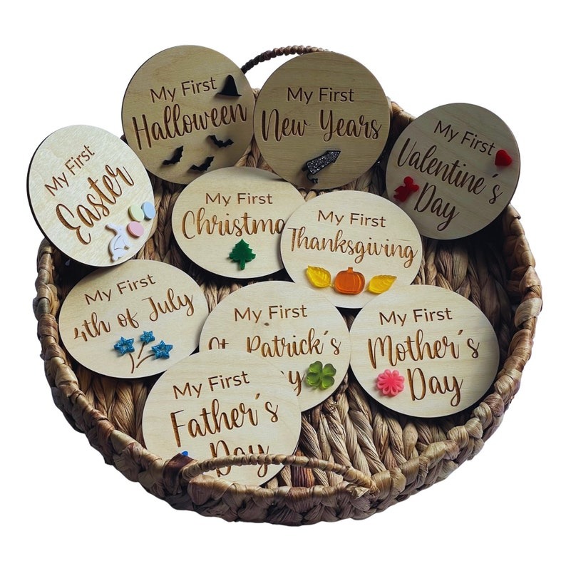 Baby Milestone Sign Set(10PCS)