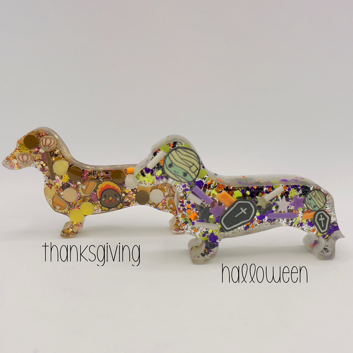 12 Months of Dachshunds | Monthly Holiday Dachshund Magnets