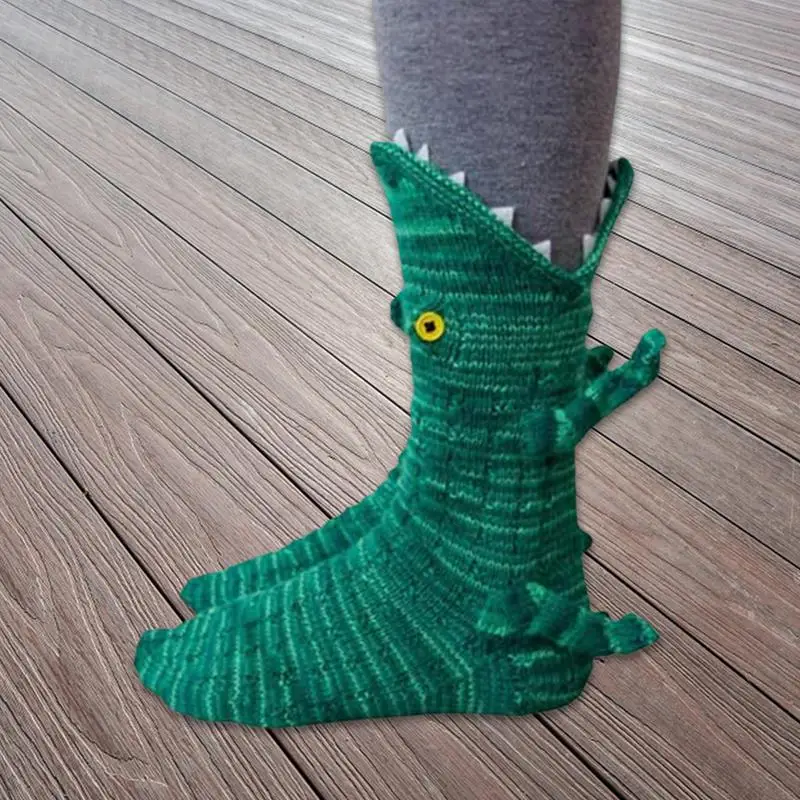 🌲Early Christmas Sale 49%🔥- 3D Knit Crocodile Socks