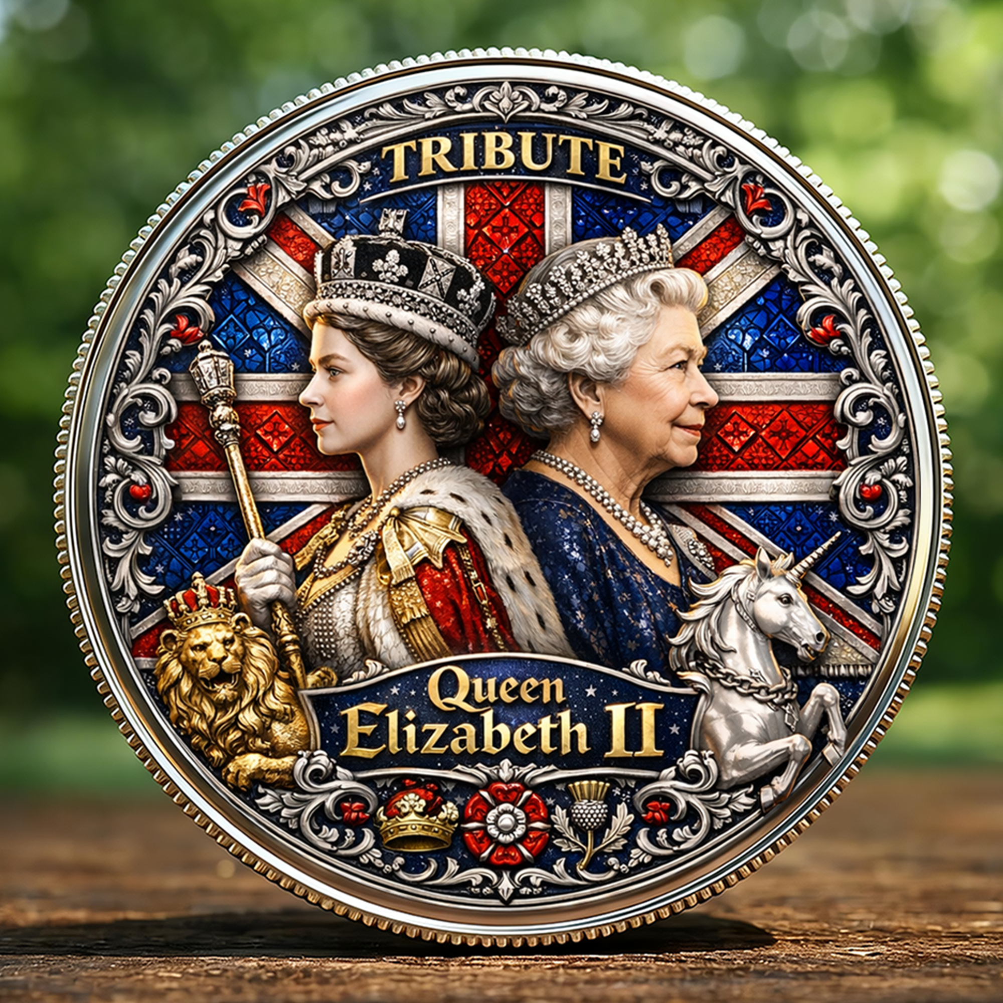 Queen Elizabeth II Tribute Commemorative Coin