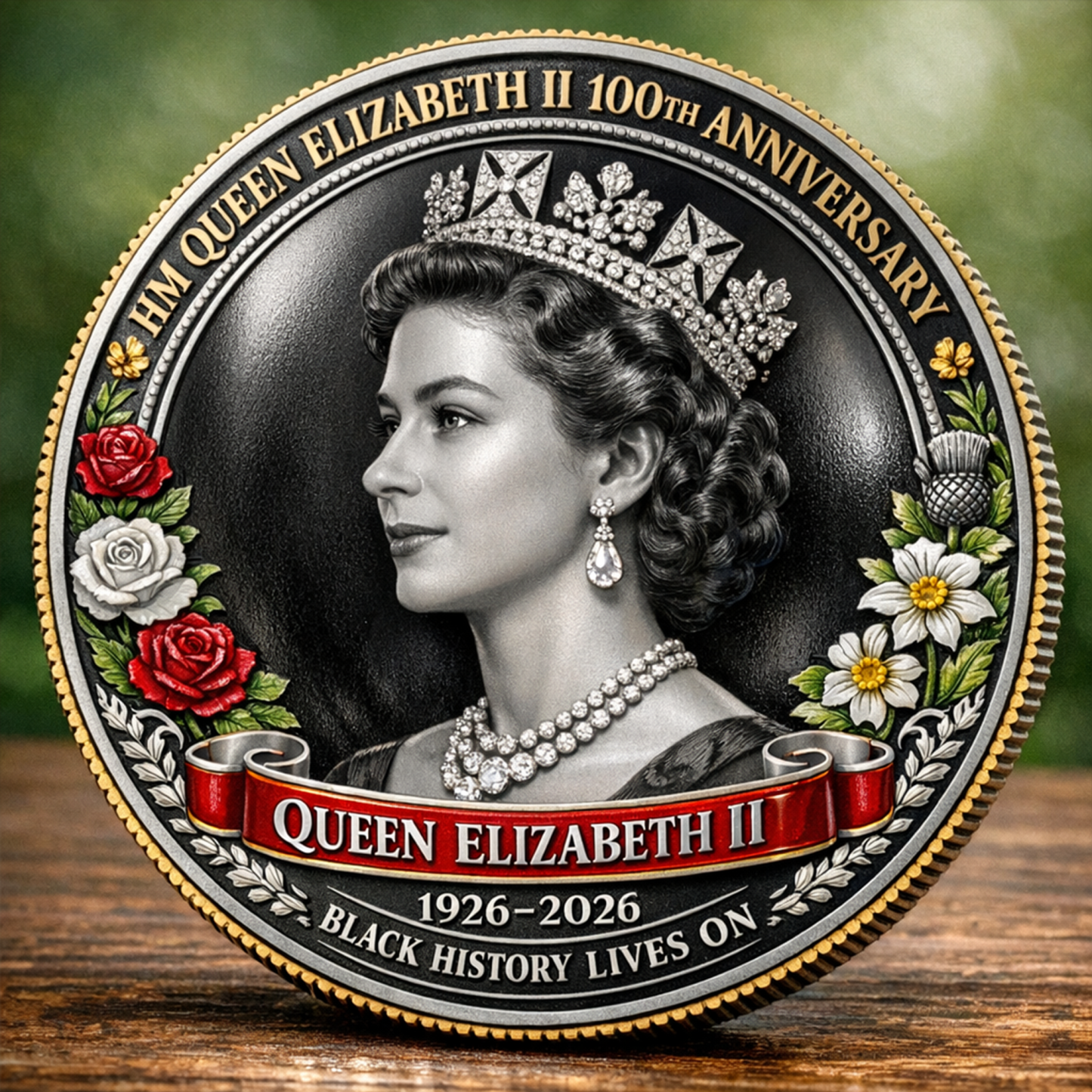 Queen Elizabeth II 100th Anniversary Commemorative Coin