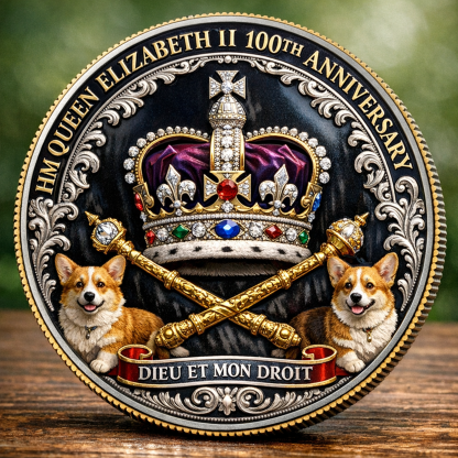 Queen Elizabeth II 100th Anniversary Commemorative Coin