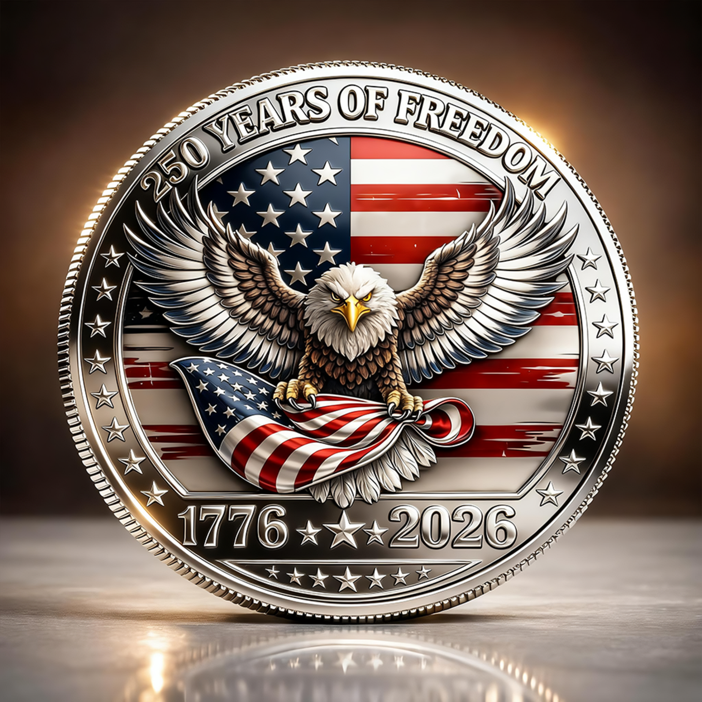 250 Years of Freedom Commemorative Coin