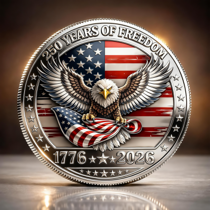 250 Years of Freedom Commemorative Coin