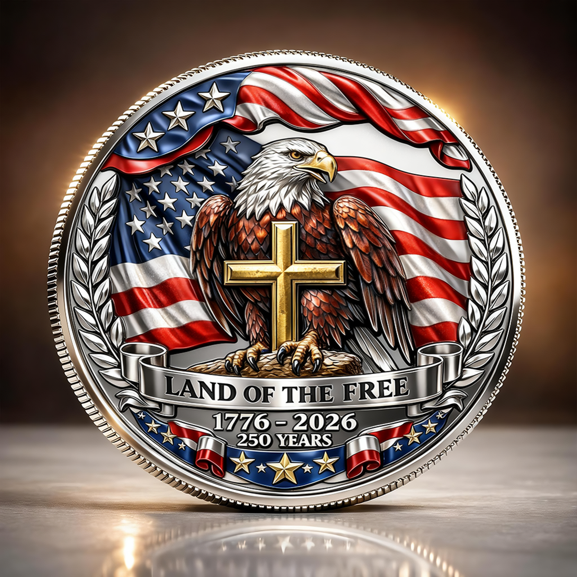 250 Years of Freedom Commemorative Coin