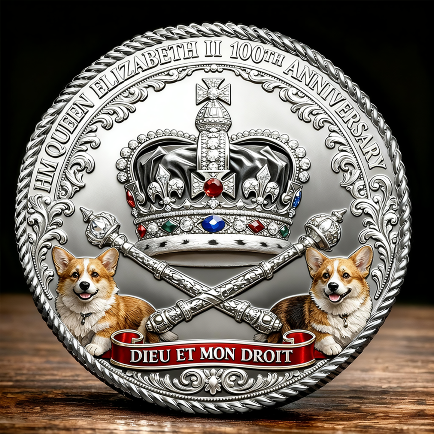 Queen Elizabeth II 100th Anniversary Commemorative Coin