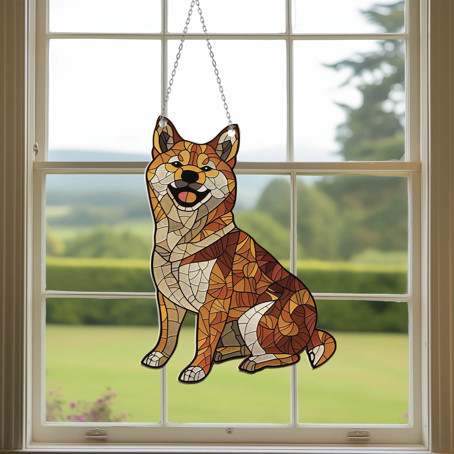 Dachshund Window Hanging
