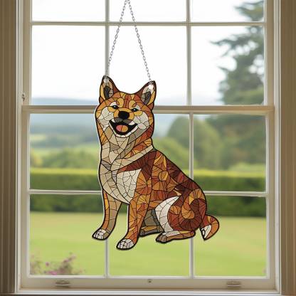 Dachshund Window Hanging