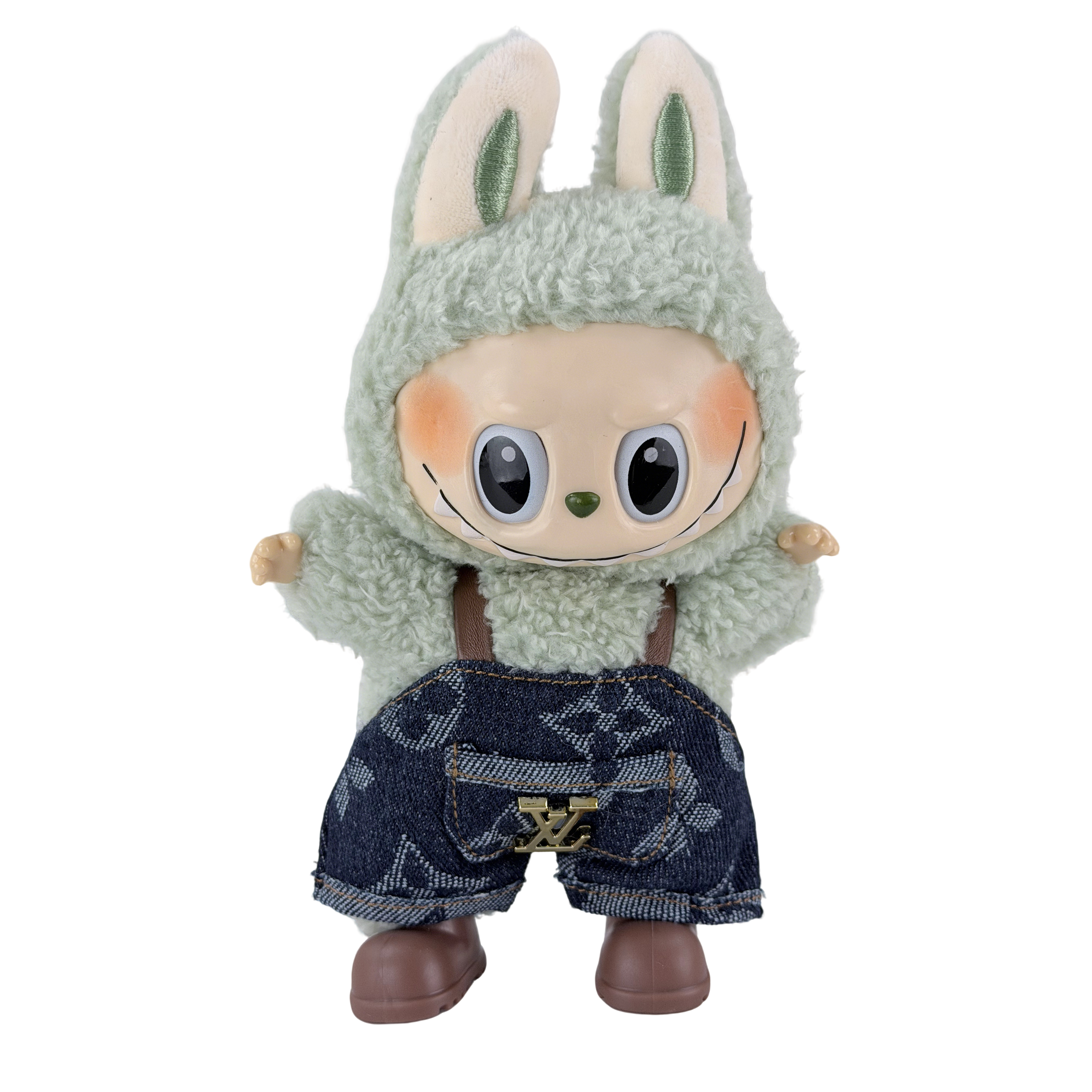 Big brand style dark blue overalls