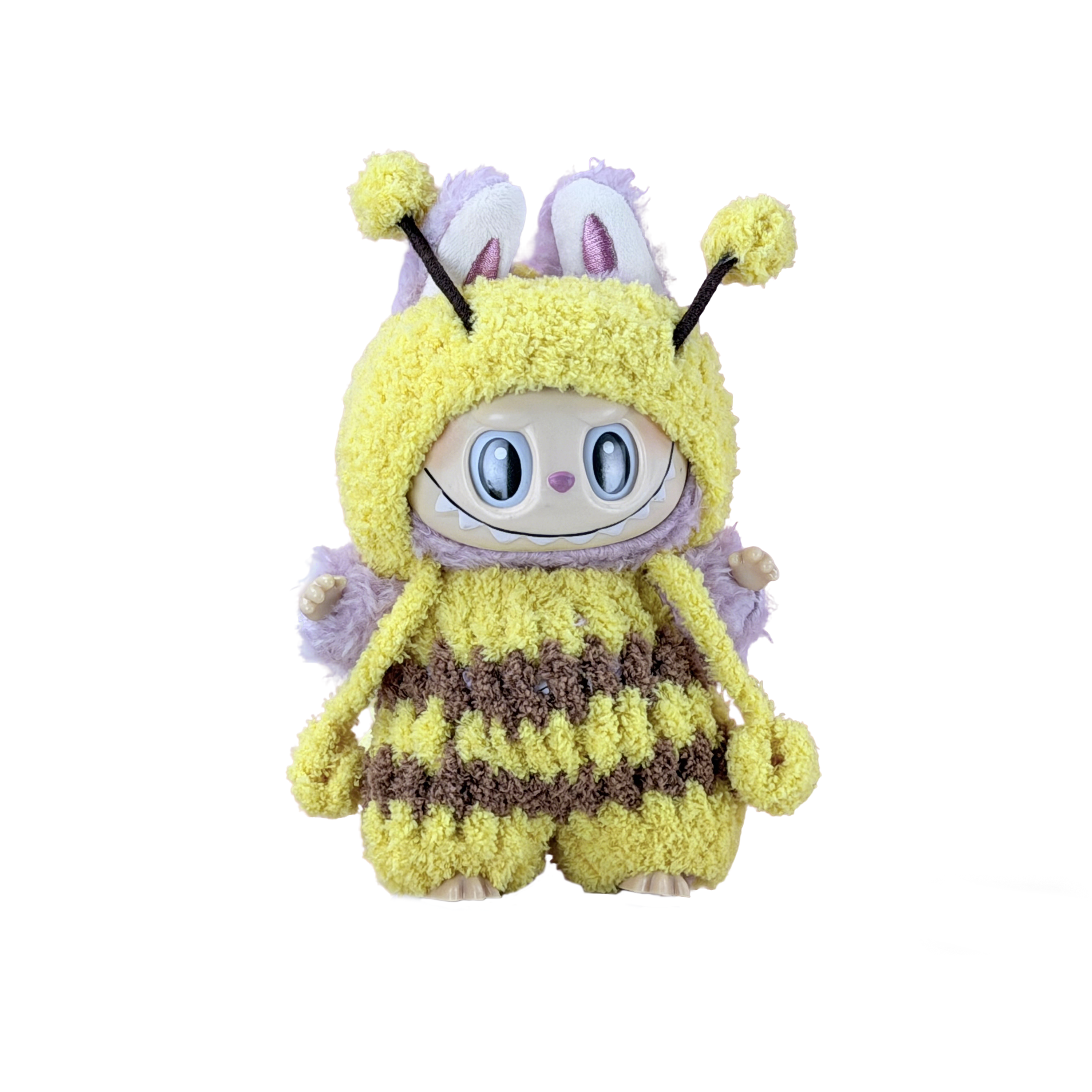 Yellow plush little bee set