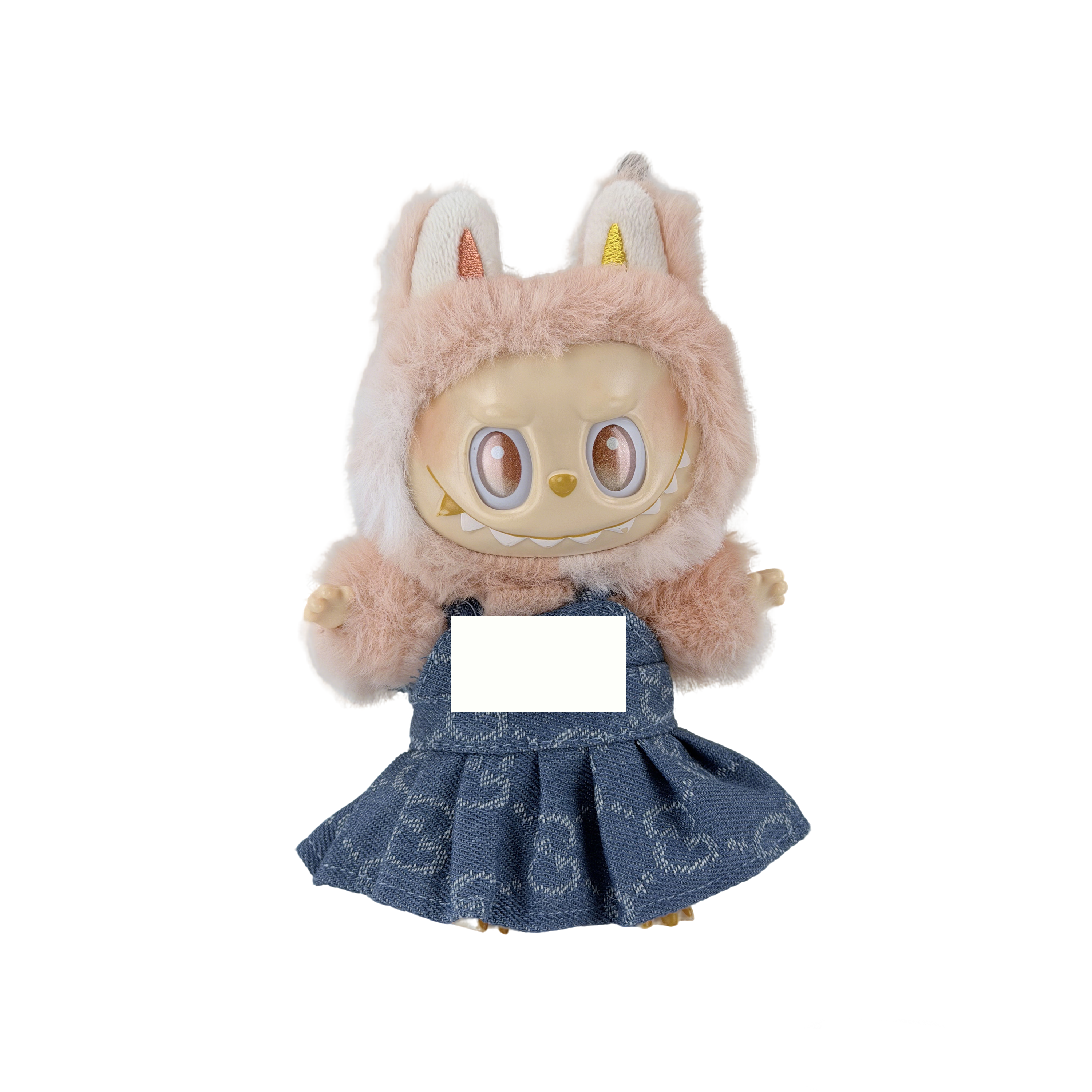 Blue denim big-name style strappy dress