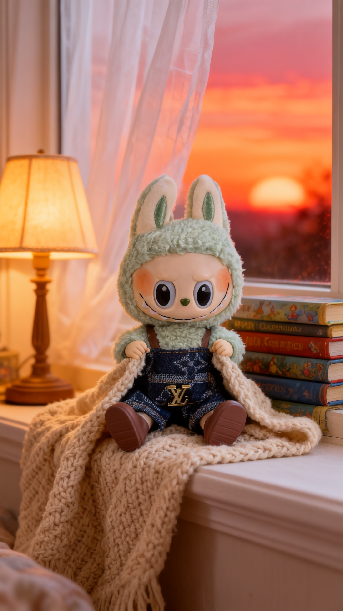 Big brand style dark blue overalls