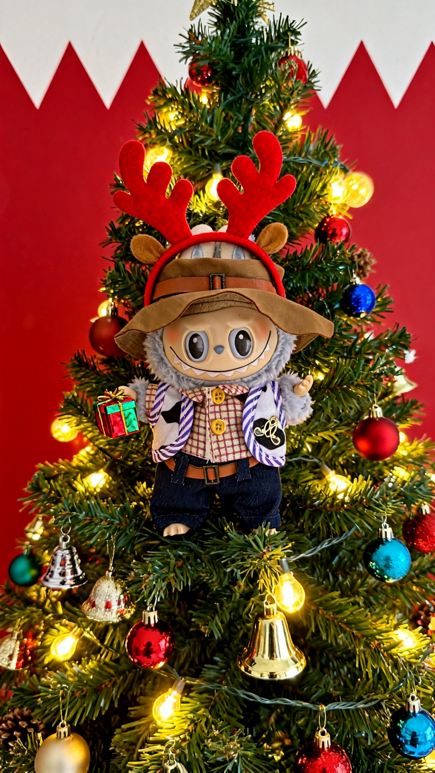 Blue sandy beach style hat set