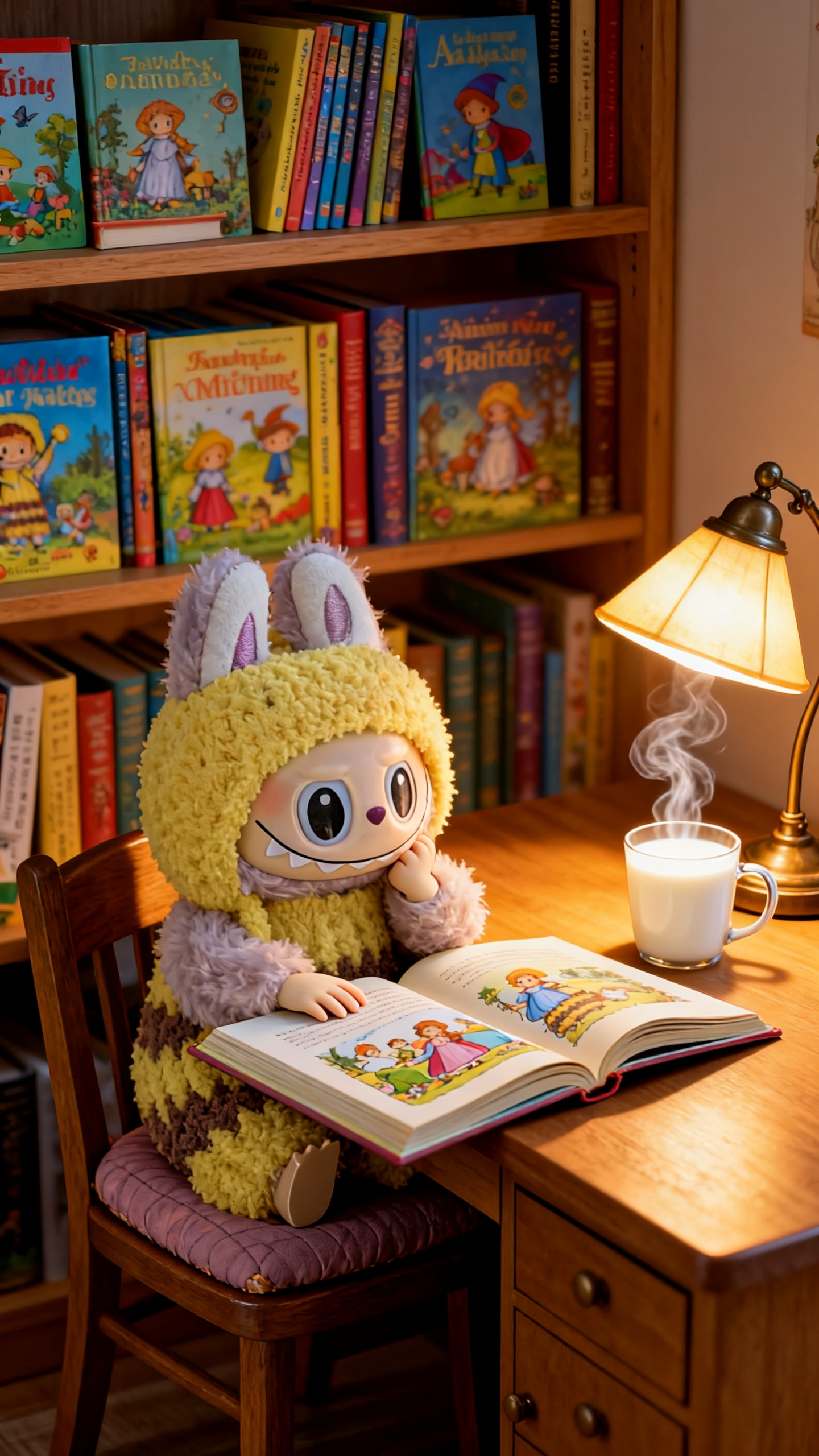 Yellow plush little bee set