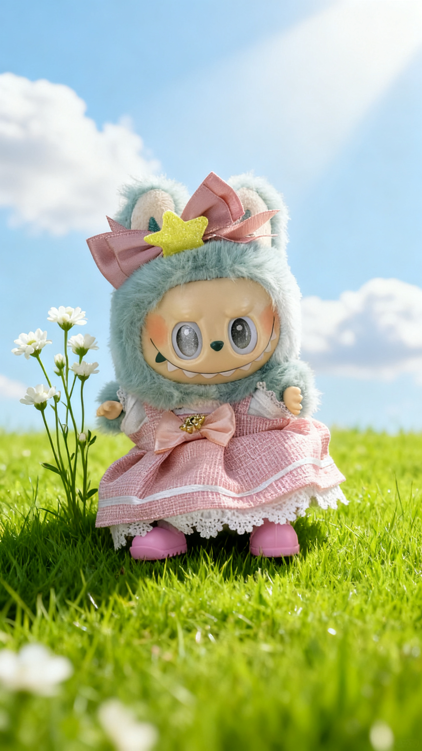 Pink Barbie-style dress