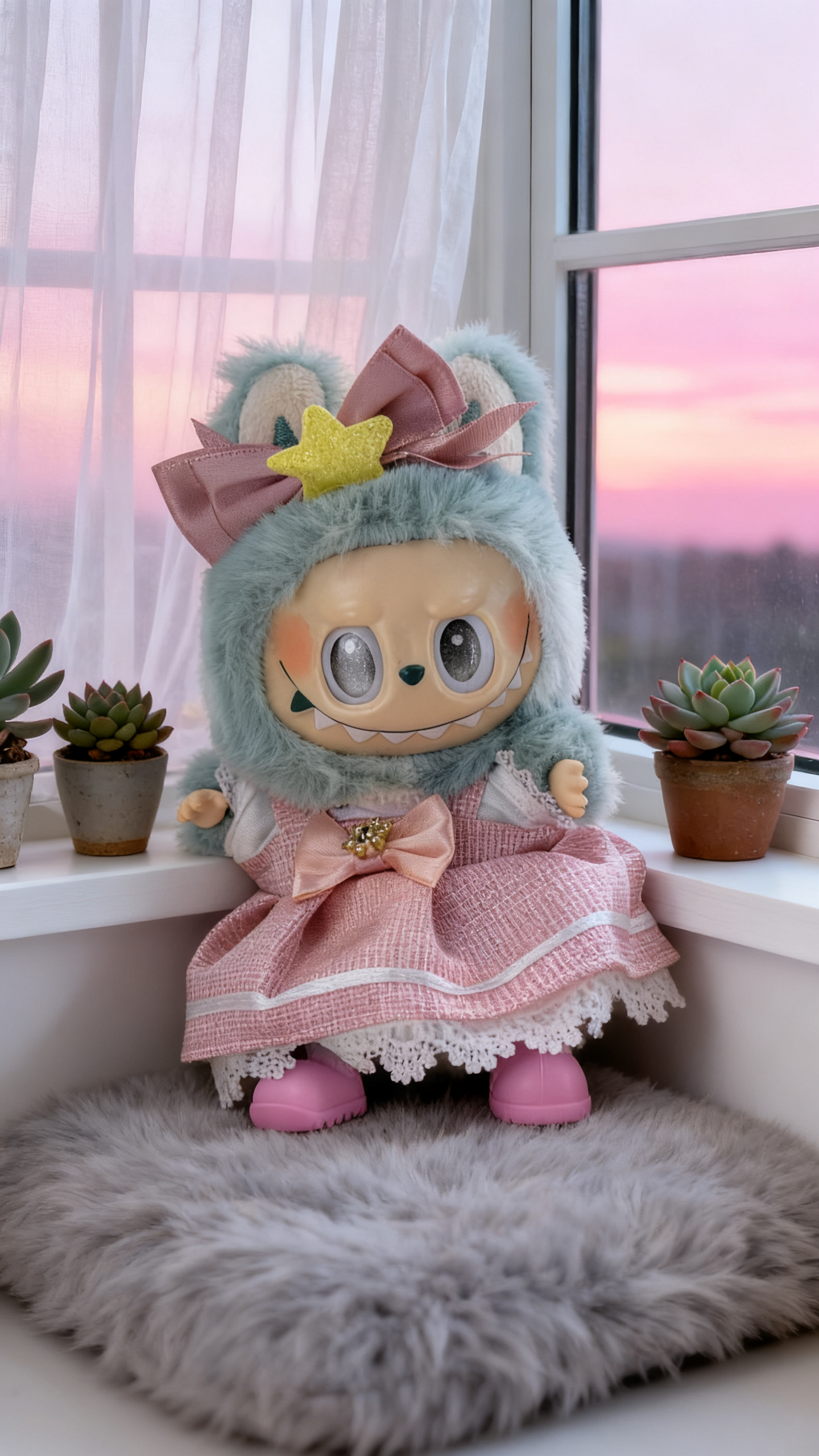 Pink Barbie-style dress