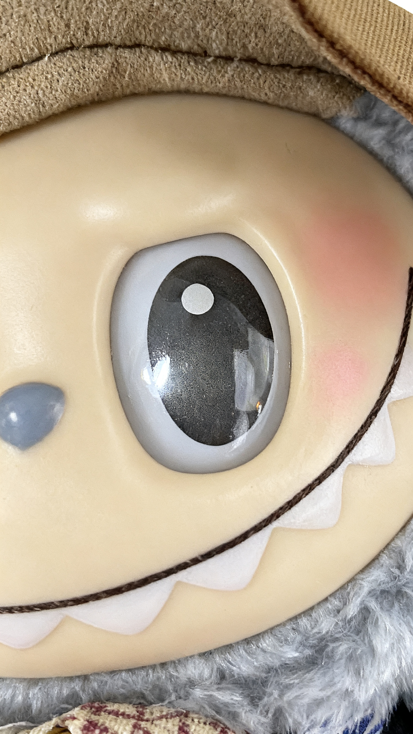 Blue sandy beach style hat set