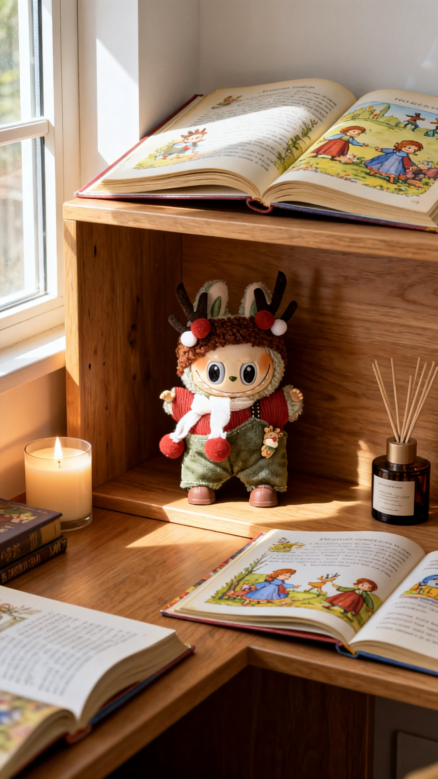 Christmas green trousers set 