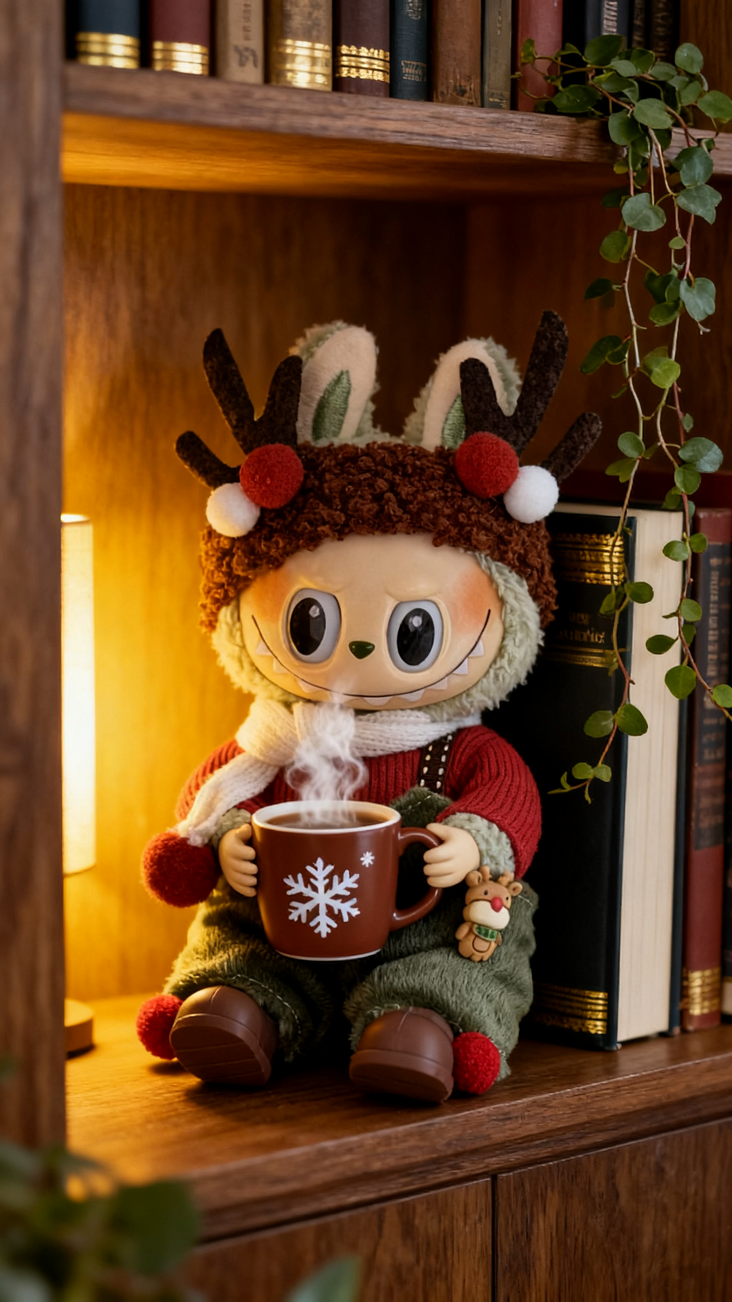 Christmas green trousers set 