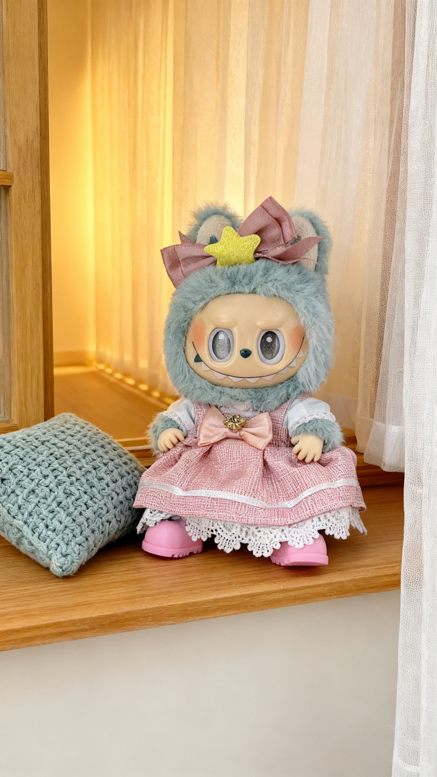 Pink Barbie-style dress