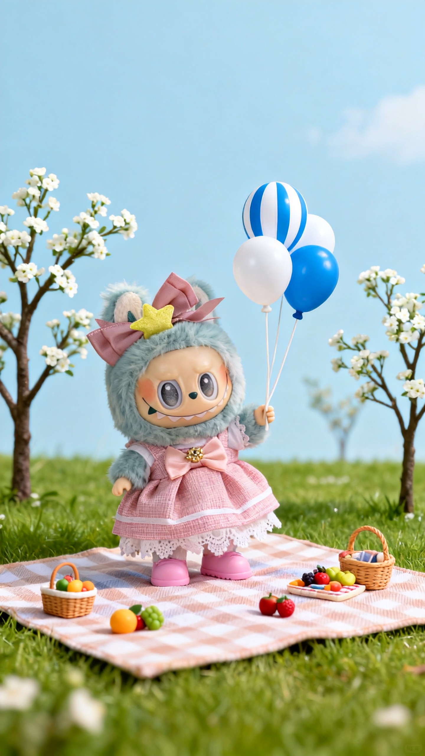 Pink Barbie-style dress