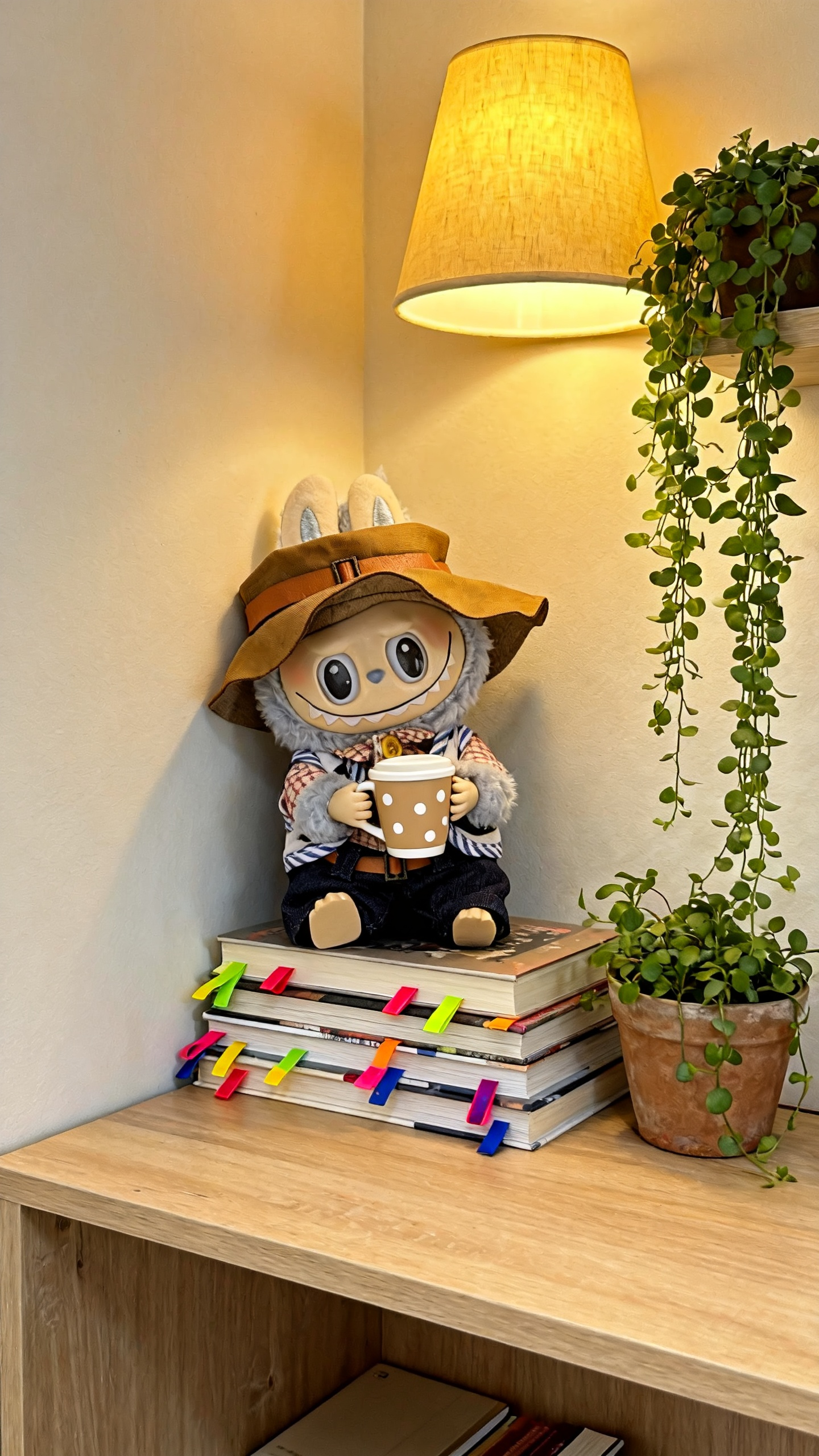 Blue sandy beach style hat set