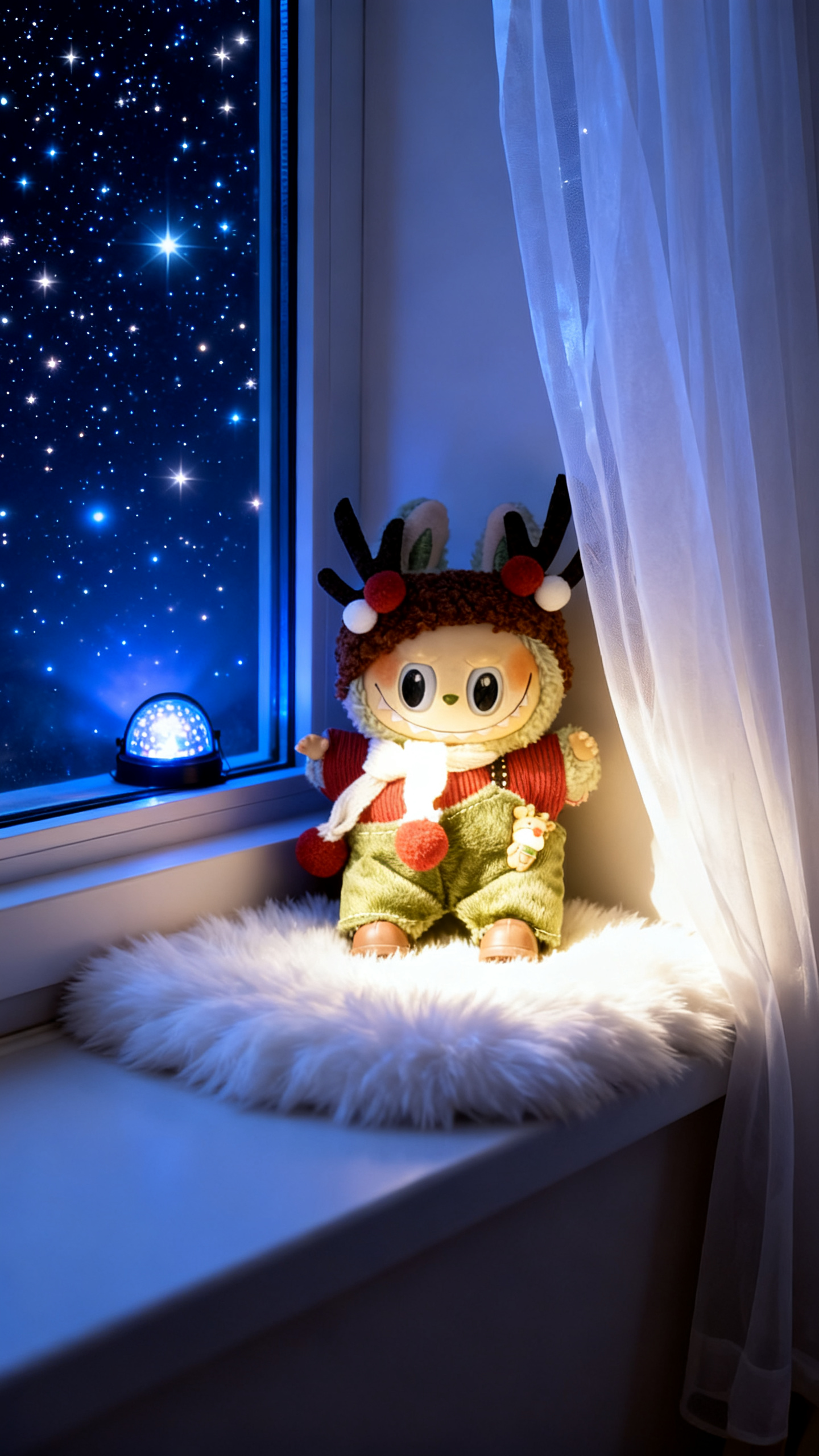 Christmas green trousers set 