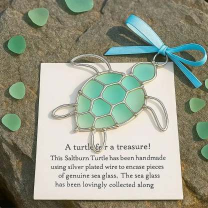 Sea Glass Turtle Gift✨💙