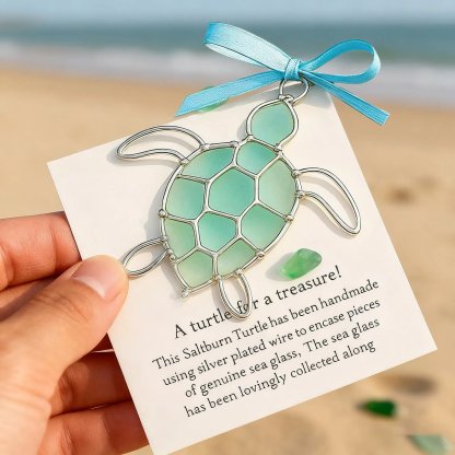 Sea Glass Turtle Gift✨💙