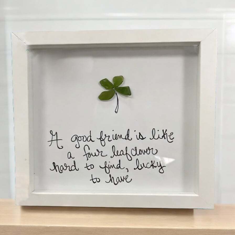 🔥Friendship sea glass🖐️Handmade